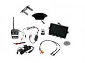 Visionworks 7 in. AHD Quad View Monitor & Digital Wireless Camera & RV Kit